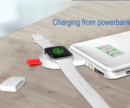 Compatible With Apple, Applicable Watch Portable USB Charger Iwatch3 4 For Magnetic Charge A3 Watch Wireless Charge