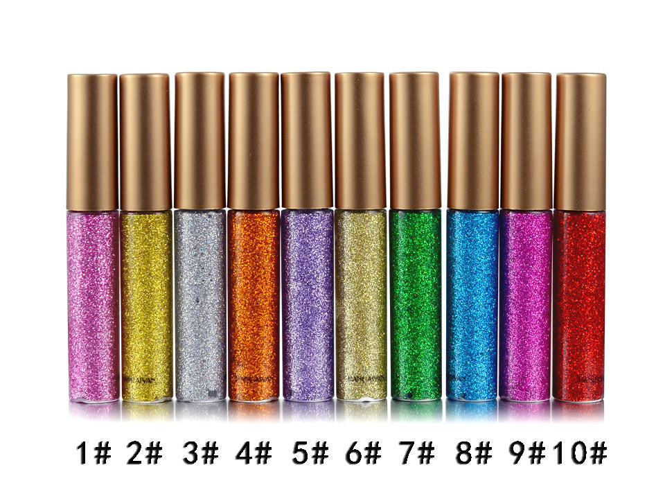 Glitter Liquid Eyeliner Pen 10 Colors