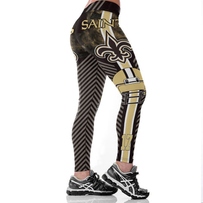 Elastic Waist Full Length Sport Leggings