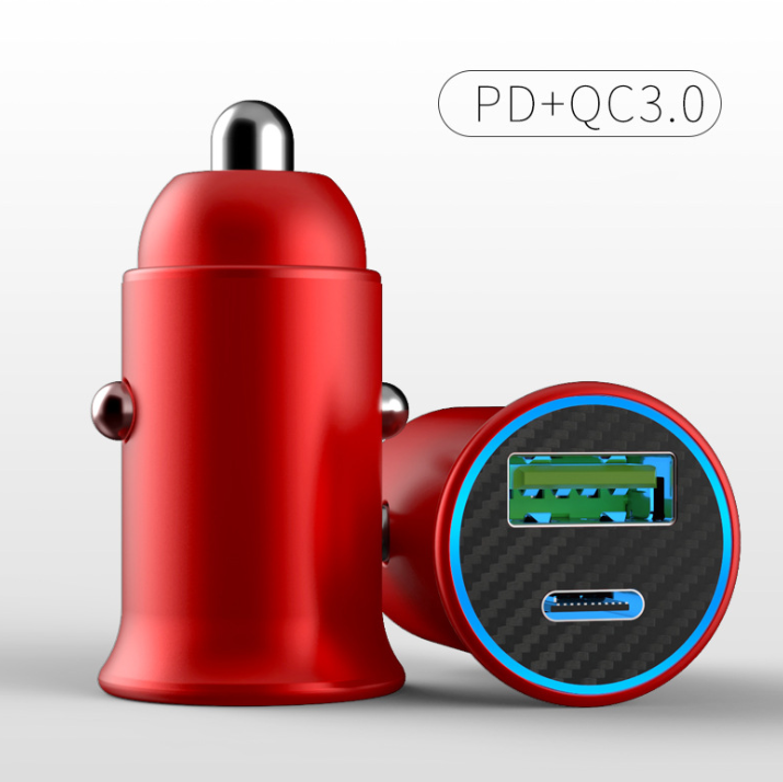 Mini Double USB car charger QC3.0