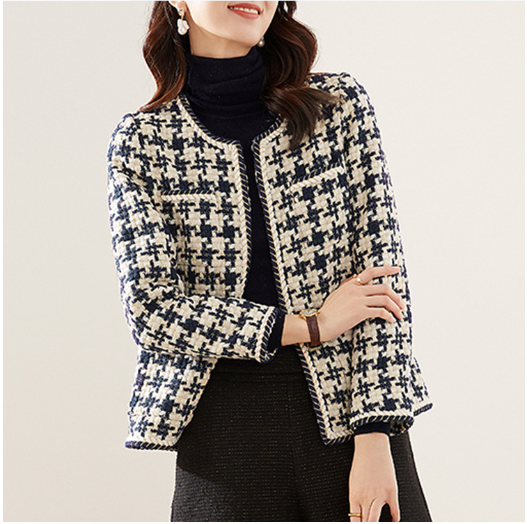 Houndstooth Small Fragrance Jacket