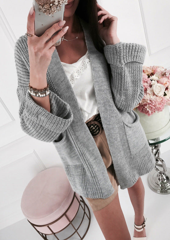 Double Pocket Cardigan