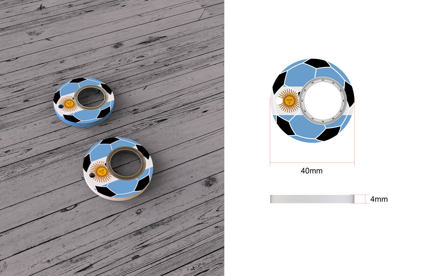 World Cup Fidget Spinner