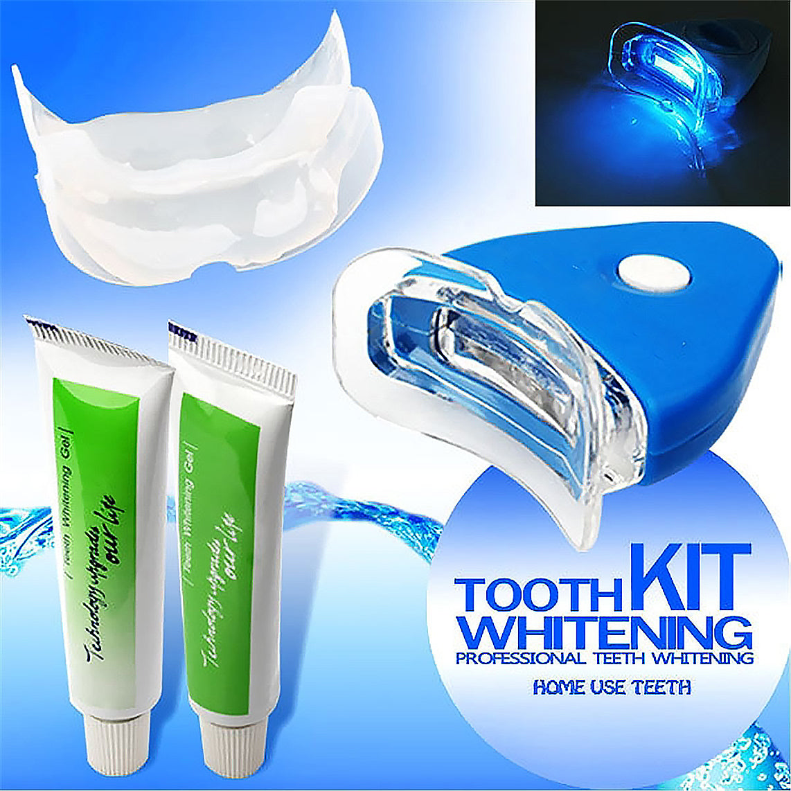 Brighten Your Smile with the Blue LED Teeth Whitening Accelerator - Women's Health & Beauty Must-Have!