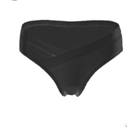 Low Rise Cotton Cross Strap Detail Panties