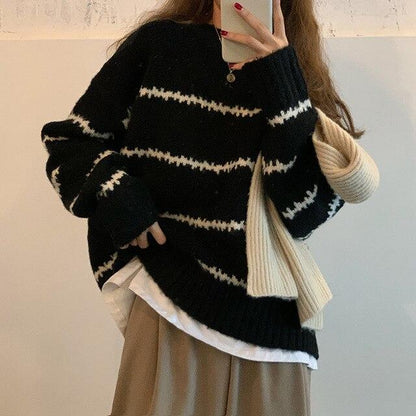 Knitted Slouch Jumper