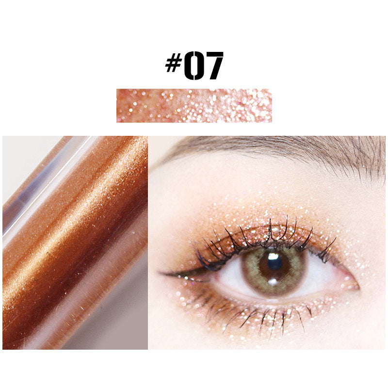 Pearly glitter liquid eye shadow