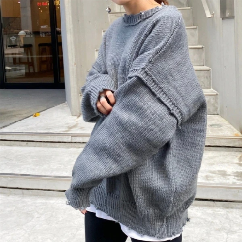 Oversized Cotton Jumper