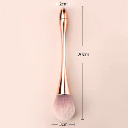 Multifunctional makeup brush