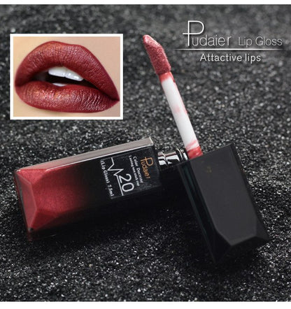 Matte Long Lasting Waterproof Lip Gloss