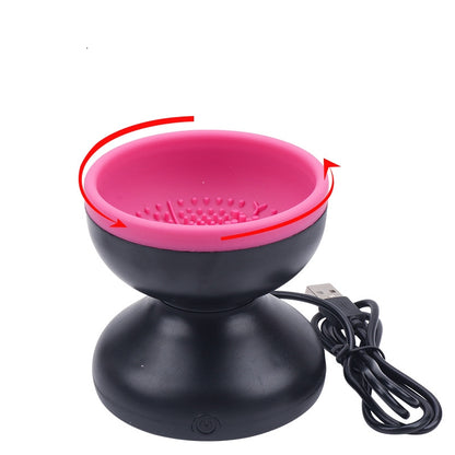 Electric Makeup Brush Cleaner Machine Portable Automatic USB Cosmetic Brush Cleaner Tools For All Size Beauty Makeup Brushes Set