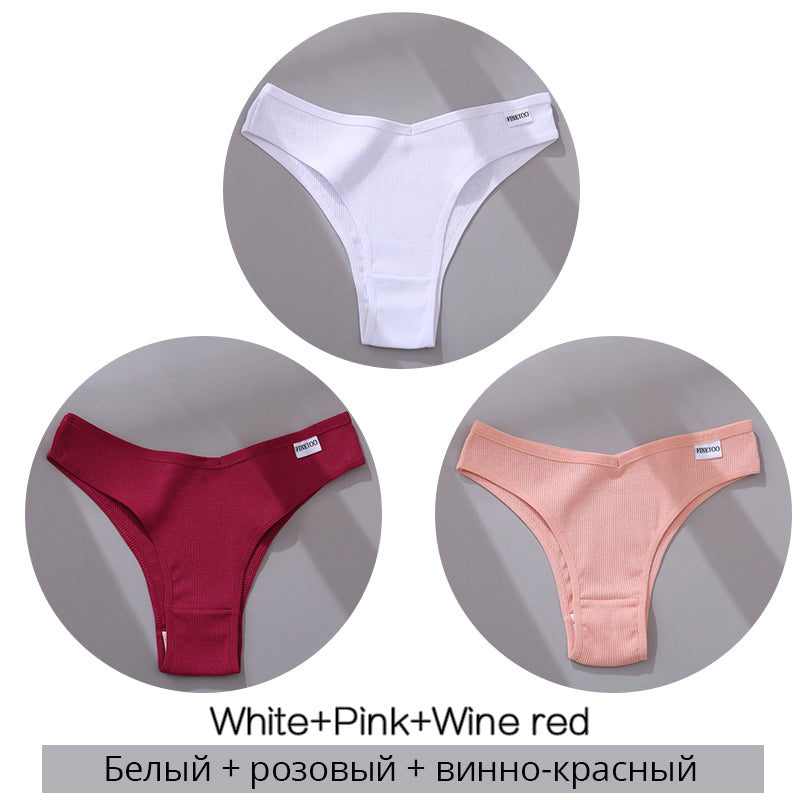 Cotton Underwear Women Thong Sexy Underwear