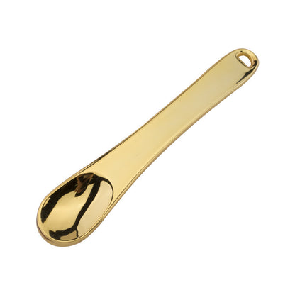 Zinc alloy cosmetic spoon