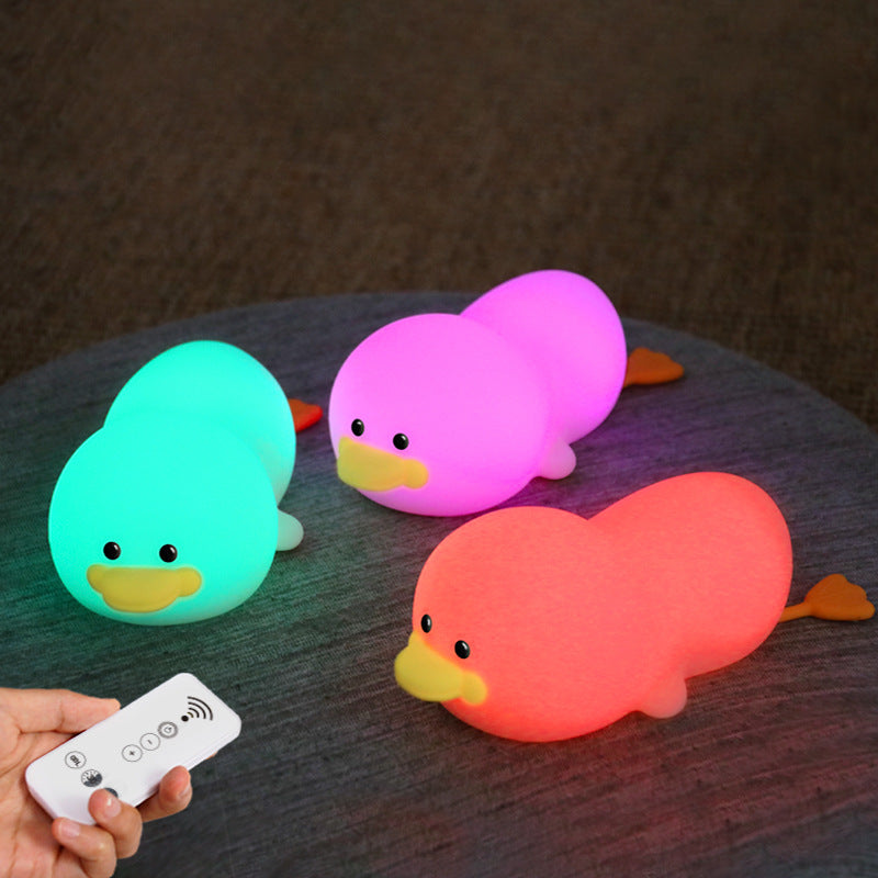 Tap Silicone Lamp USB Colorful Atmosphere Remote Control Silicone Lamp Night Light