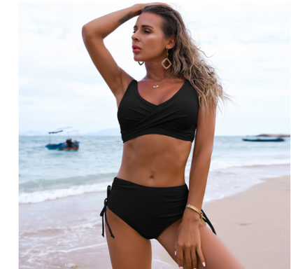 Twist Bikini High Waist Swimsuit