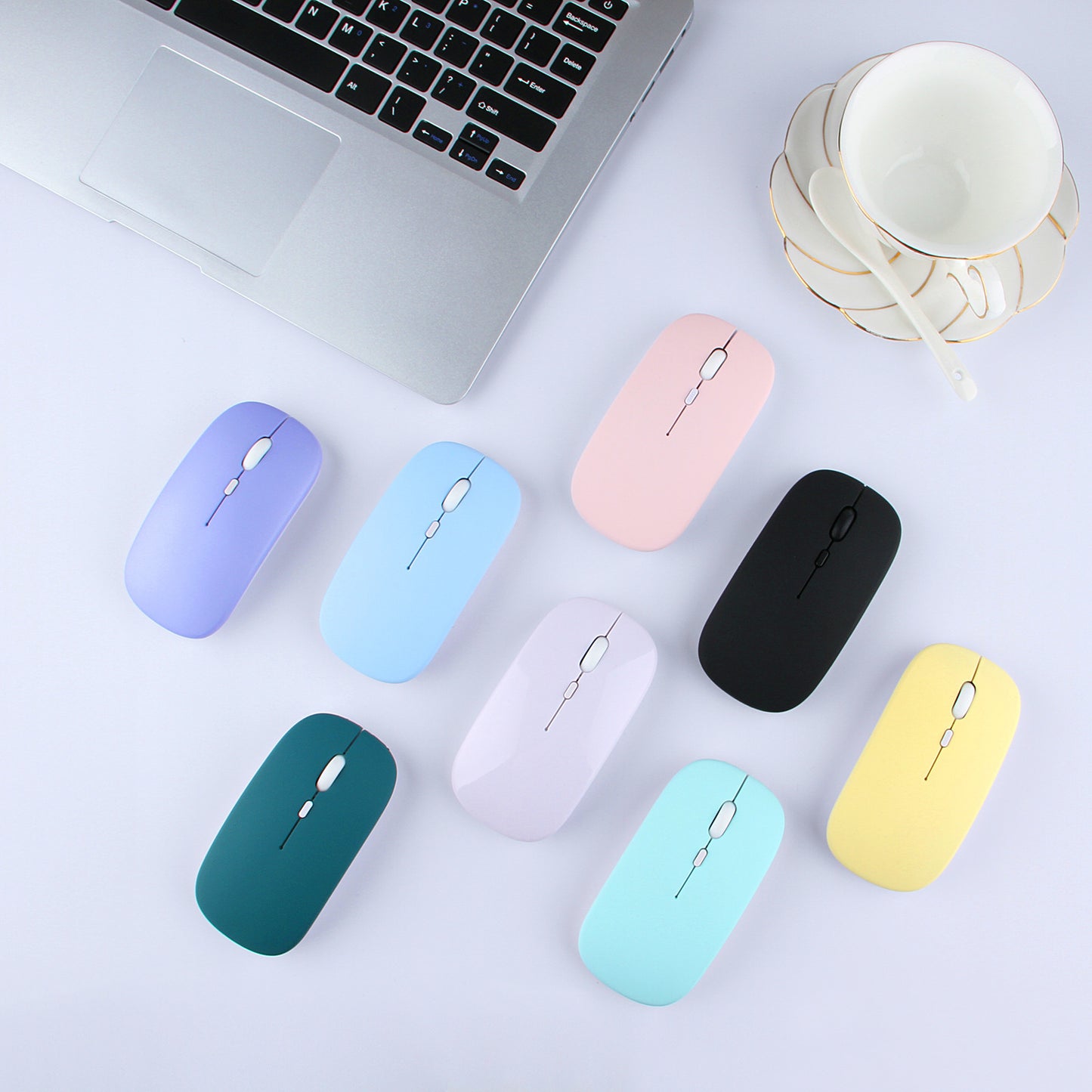 Candy Wireless Charging Bluetooth Mouse USB Desktop