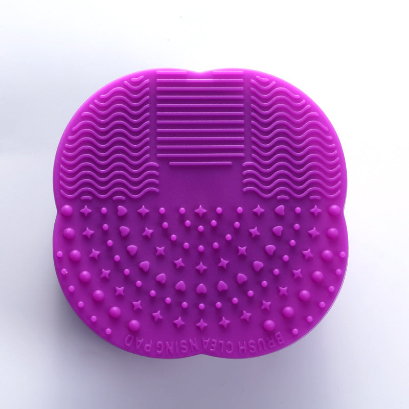 Makeup brush cleaning pad cleaning pad