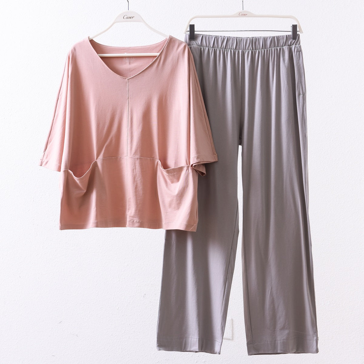 Cotton Half Sleeve Loose Pajamas Two-piece Set