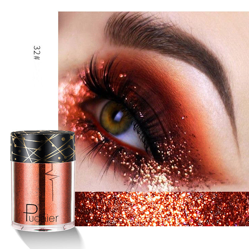 Pudaier 3.5G Makeup Eye Shadow Shimmer Glitter Eye Shadow Powder profissional Matte Eyeshadow Cosmetic paleta de sombra