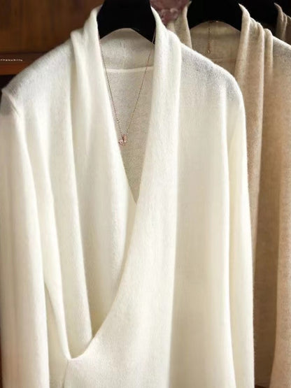 V-neck Cashmere Pullover