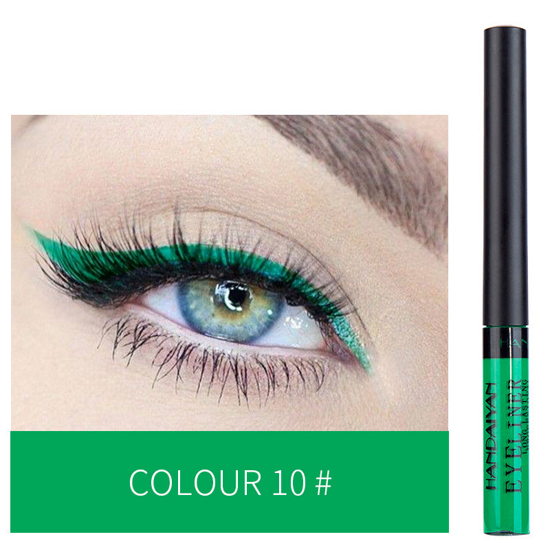 12-color Matte Color Liquid Eyeliner