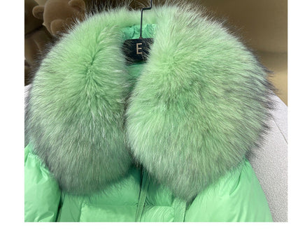 Fur Collar Duck Down Coat