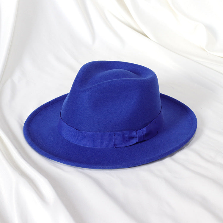 Bowknot Felt Fedora