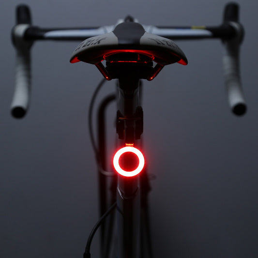 BRIGHT LED USB Charge Bicycle Taillight Multiple Shapes