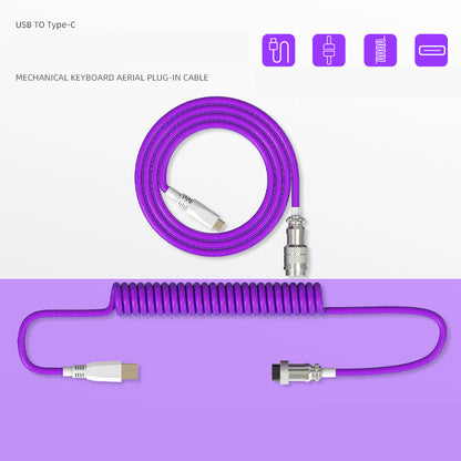 Type-C Detachable Mechanical Keyboard Cable