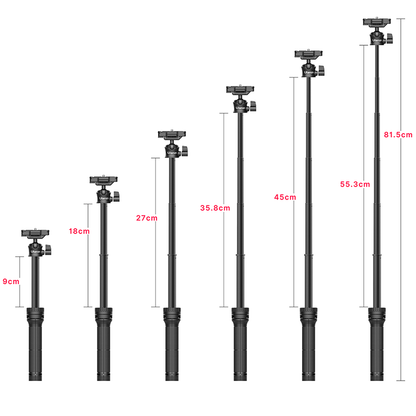 MT-34 2-in-1 Phone Clip Extendable Tripod