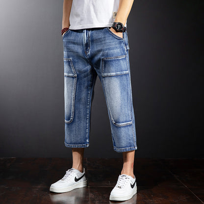 Seven Points Straight Medium Cotton Denim Jeans