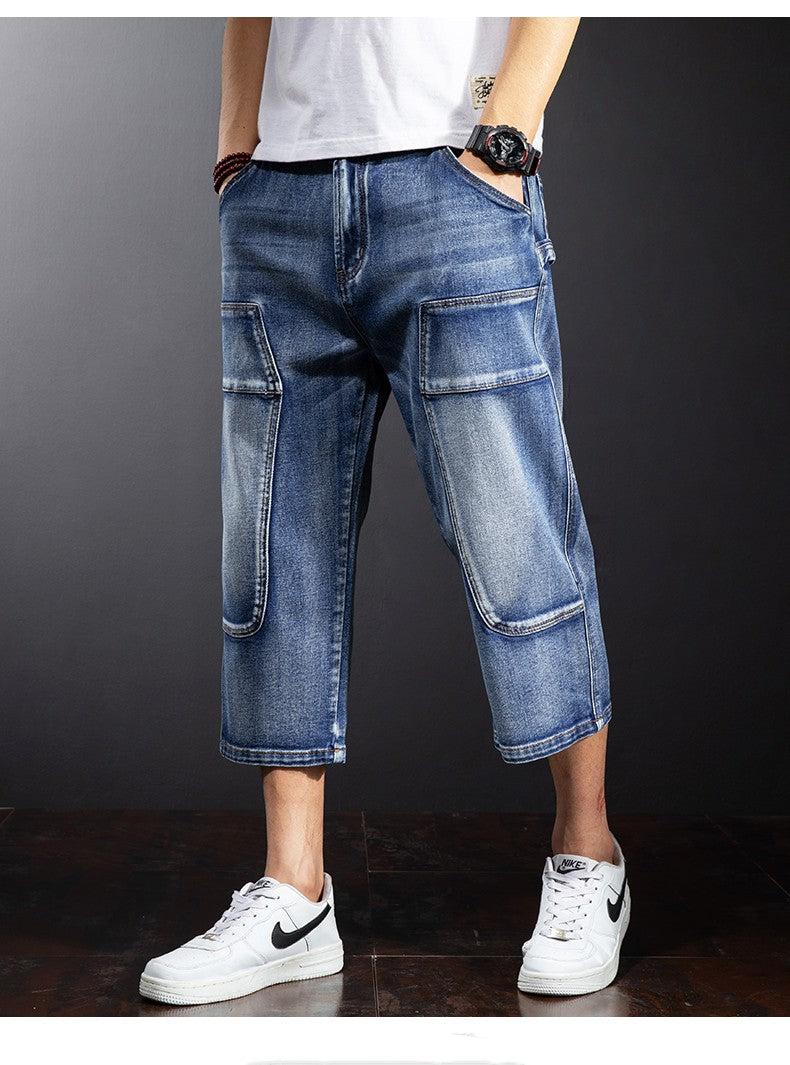 Seven Points Straight Medium Cotton Denim Jeans