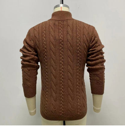 Long Sleeve Double Breasted Cardigan Sweater Coat