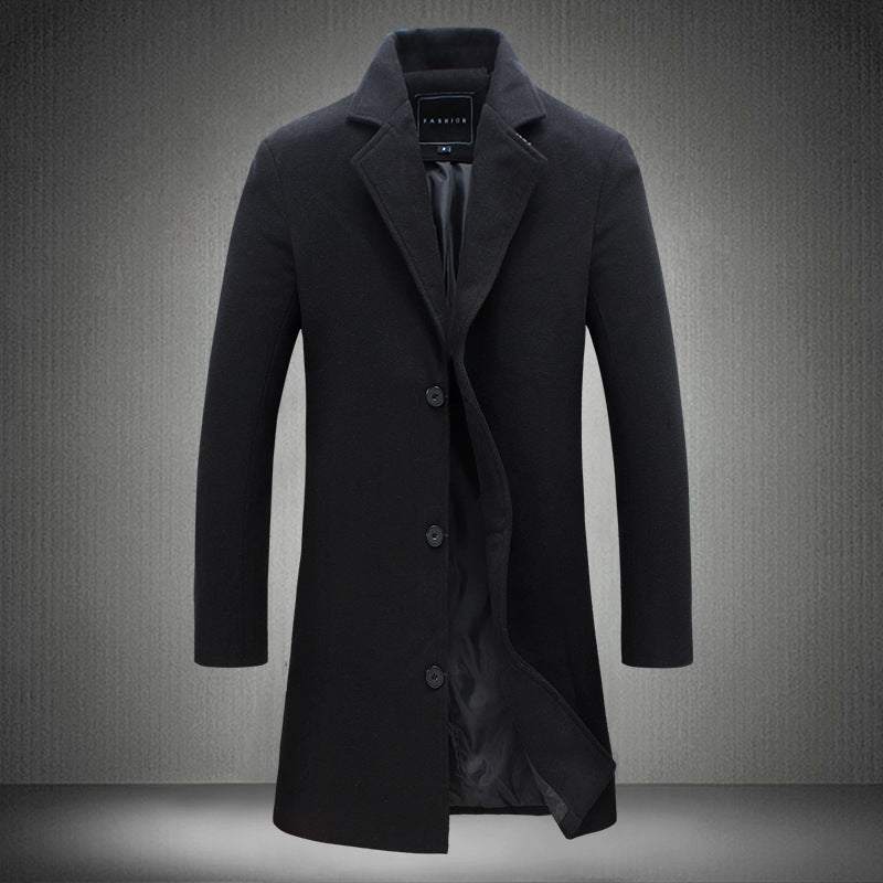 Casual Business Woolen Coats