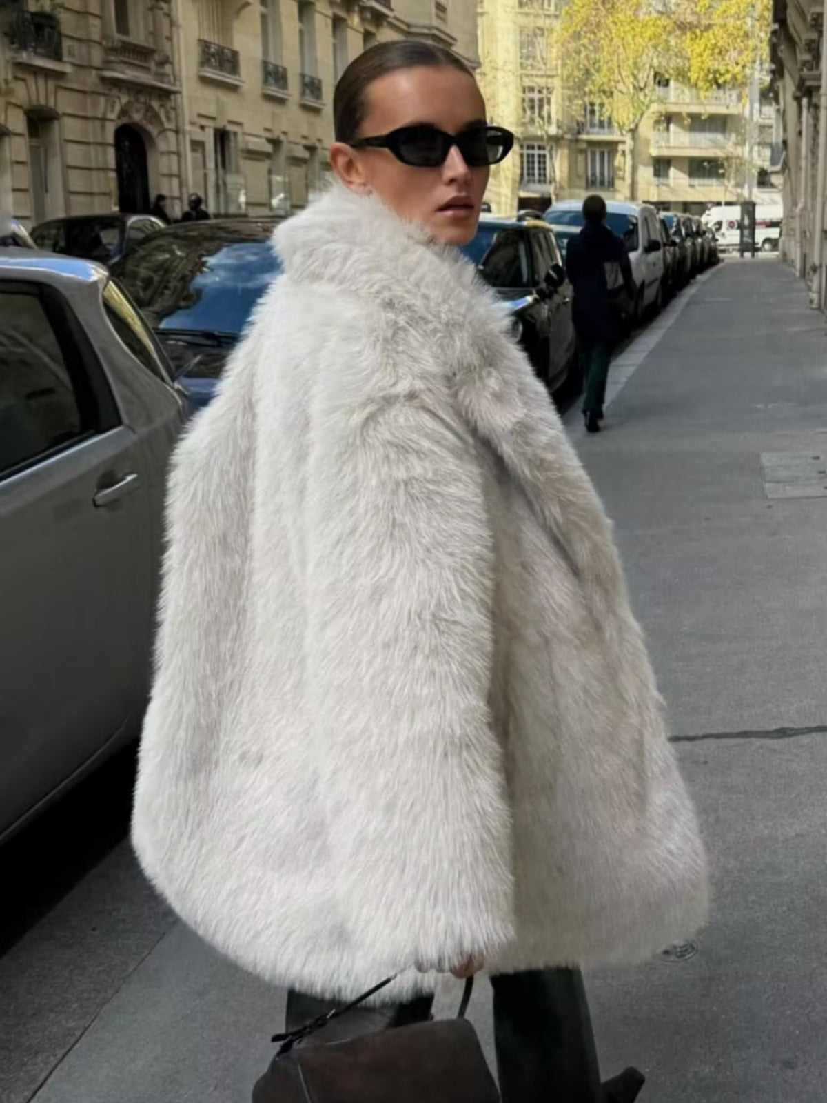 White Fur Coat