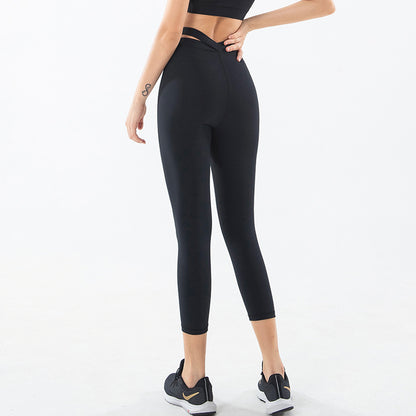 Waist Strapping Detail Leggings