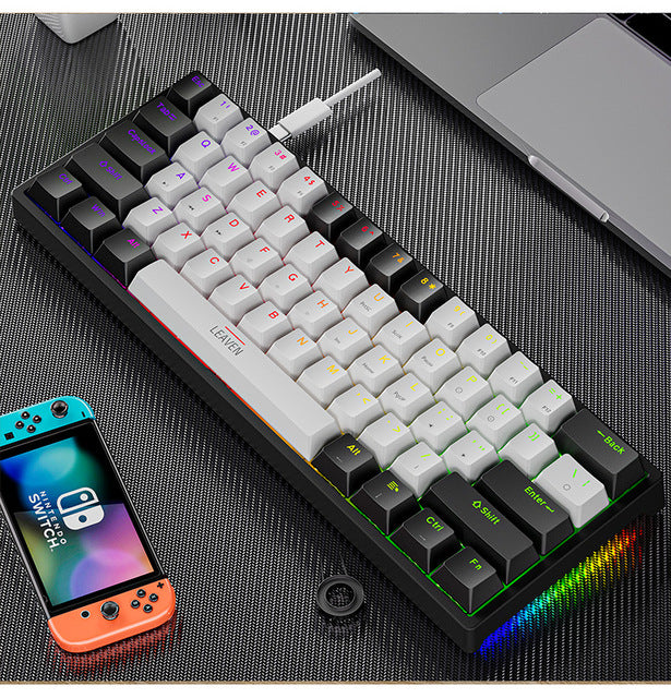 Plastic Mechanical Gaming Keyboard