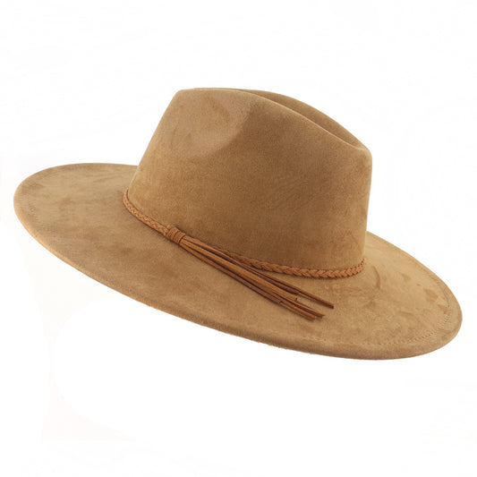 Broad-brimmed Hat Flat Edge Gentlemen's Hat