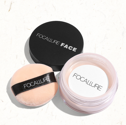 FOCALLURE oil control, breathable makeup, transparent powder, 24-hour long-lasting anti-sweat, no makeup powder