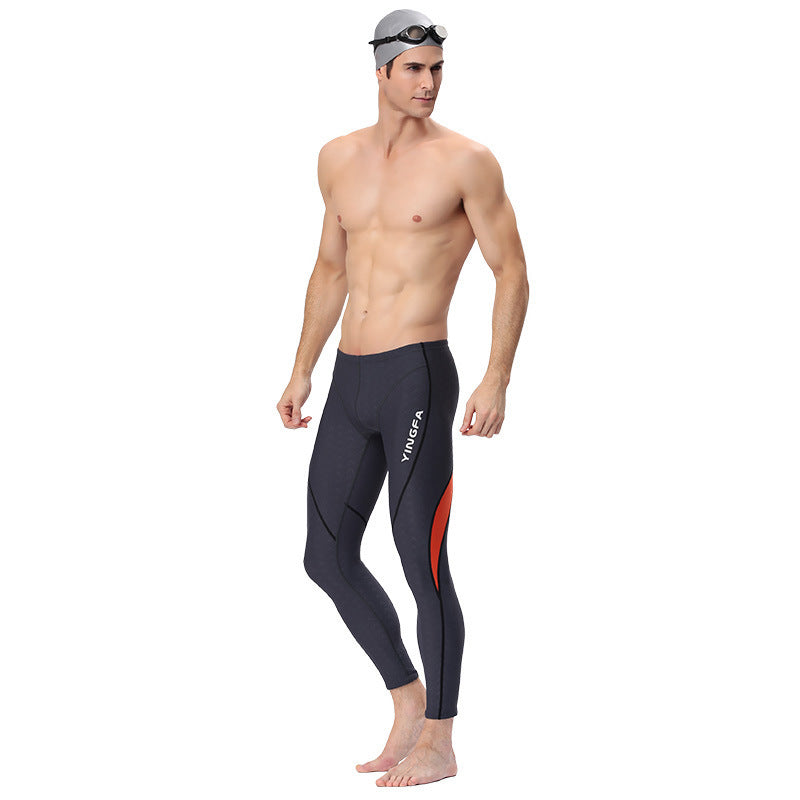 Swim Pants Sharkskin Fabric Tech