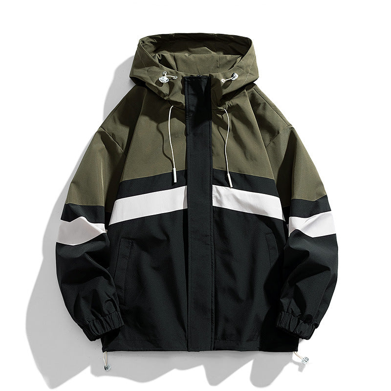 Loose Hoodie Windbreaker