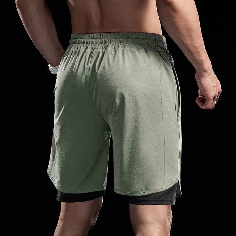 Thin Stretch Breathable Gym Shorts