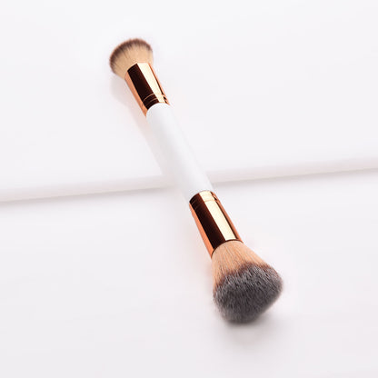 Double head makeup brush