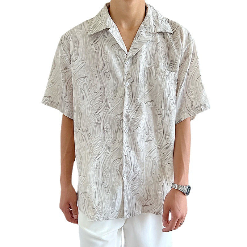 Summer Niche Lazy And Loose Western Style Casual Shirt