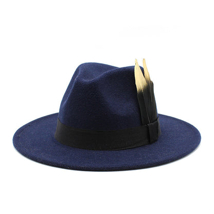 Feathered Panama Hat