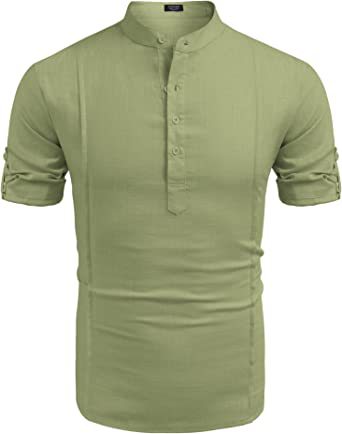 Linen Henley