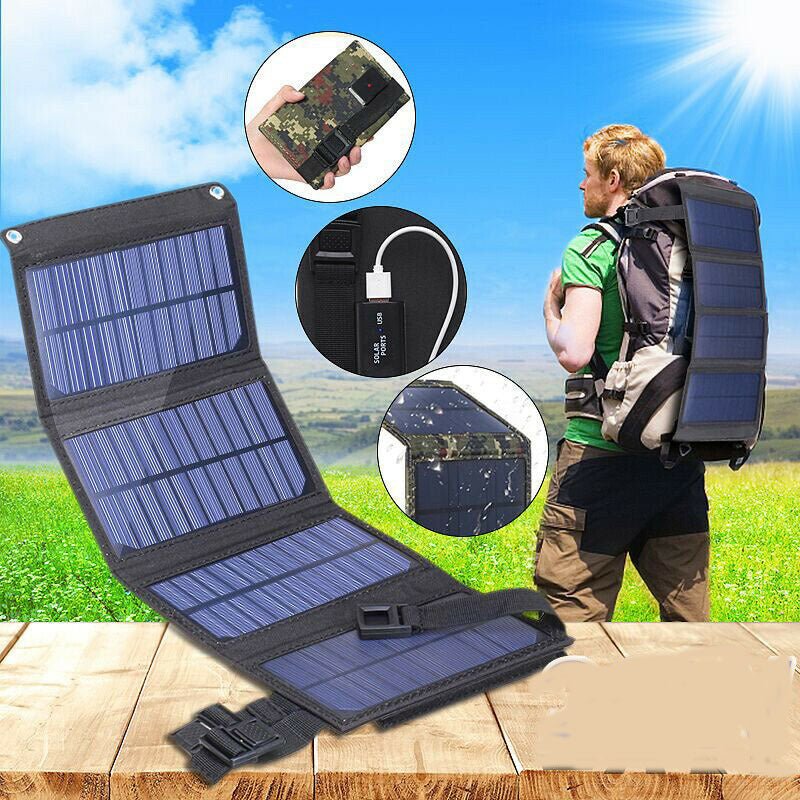 USB Interface 20W5V Portable Solar Foldable Battery Panel