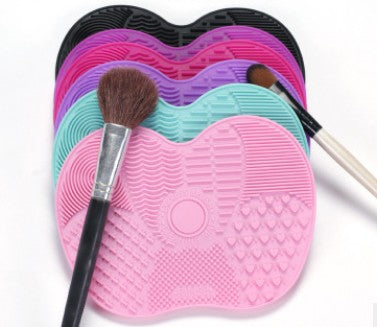 Makeup brush cleaning pad cleaning pad