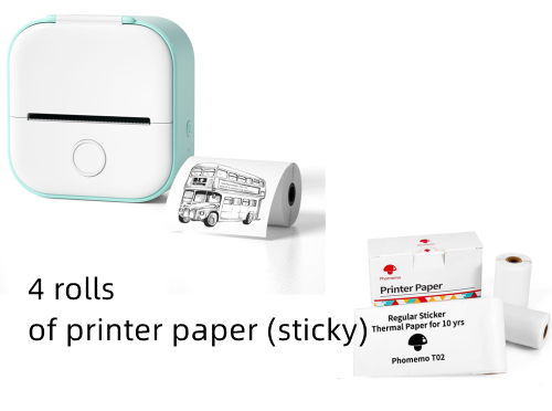 Mini Thermal Label Printer