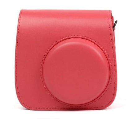 instax camera mini Leather camera bag protect case small pu camera shoulder bag